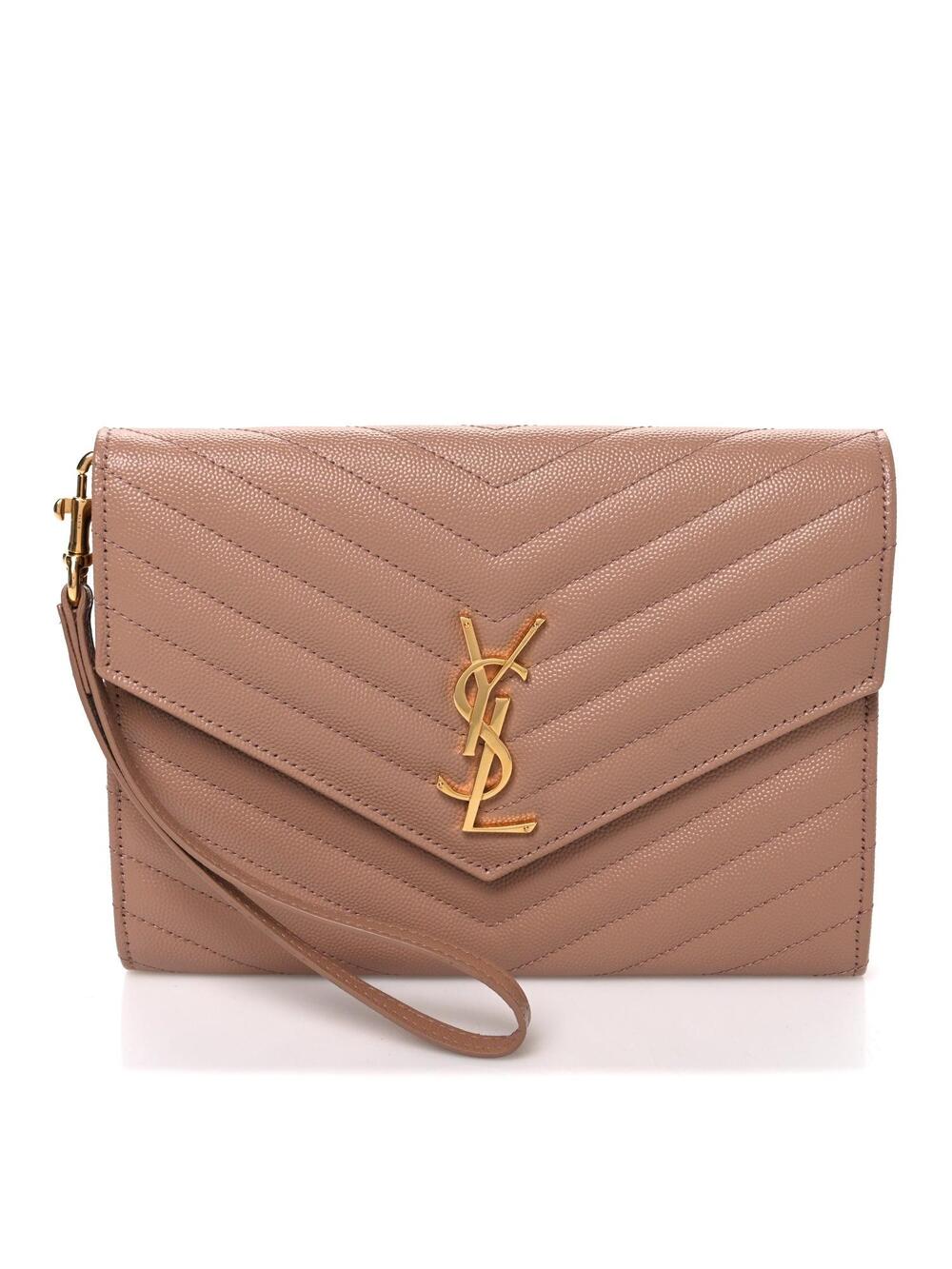 Saint Laurent Grain De Poudre Matelasse #367092S72B